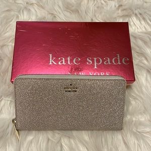 Kate Spade Burgess Court Lacey Zip Around Wallet